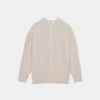 Jersey de cuello redondo de lana merino Heritage Knit