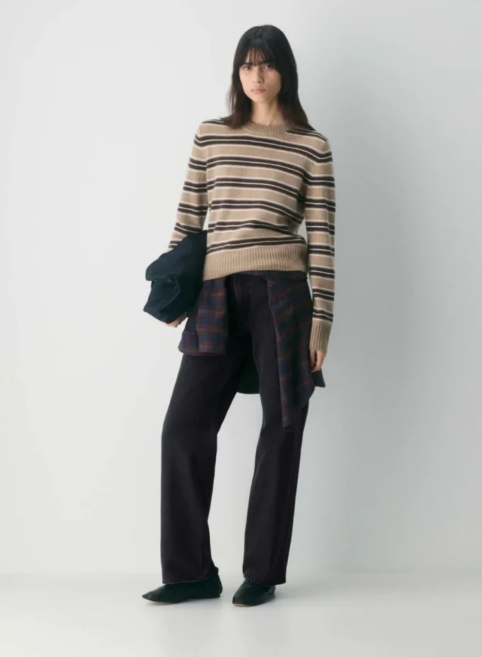 Jersey de cuello redondo Essential Cashmere Jersey de cuello redondo Essential Cashmere