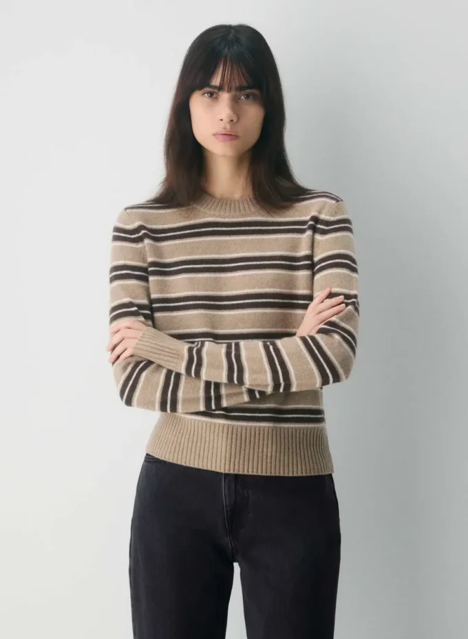 Jersey de cuello redondo Essential Cashmere Jersey de cuello redondo Essential Cashmere