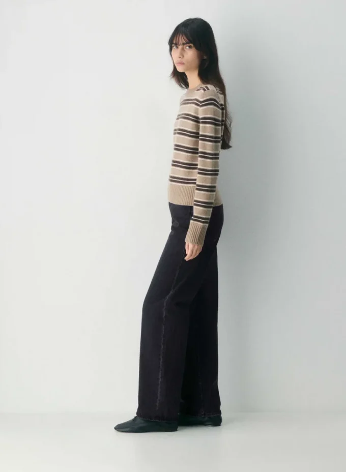 Jersey de cuello redondo Essential Cashmere Jersey de cuello redondo Essential Cashmere