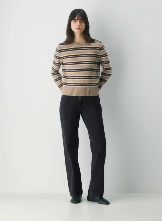 Jersey de cuello redondo Essential Cashmere Jersey de cuello redondo Essential Cashmere
