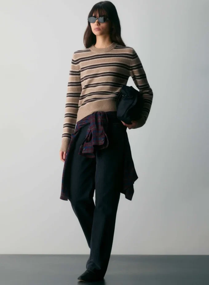 Jersey de cuello redondo Essential Cashmere Jersey de cuello redondo Essential Cashmere