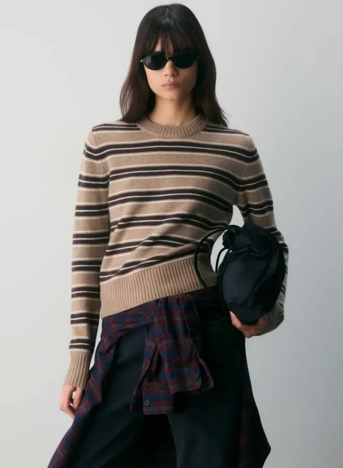 Jersey de cuello redondo Essential Cashmere Jersey de cuello redondo Essential Cashmere