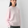 Jersey de cuello redondo holgado Essential Cashmere