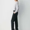 Jersey Heritage Knit Merino Wool Crew Hi-hip