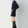 Jersey Heritage Knit Merino Wool Crew Hi-hip