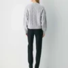 Jersey Heritage Knit Merino Wool Crew Hi-hip