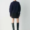 Jersey Heritage Knit Merino Wool Crew Hi-hip