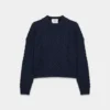 Jersey Heritage Knit Merino Wool Crew Hi-hip