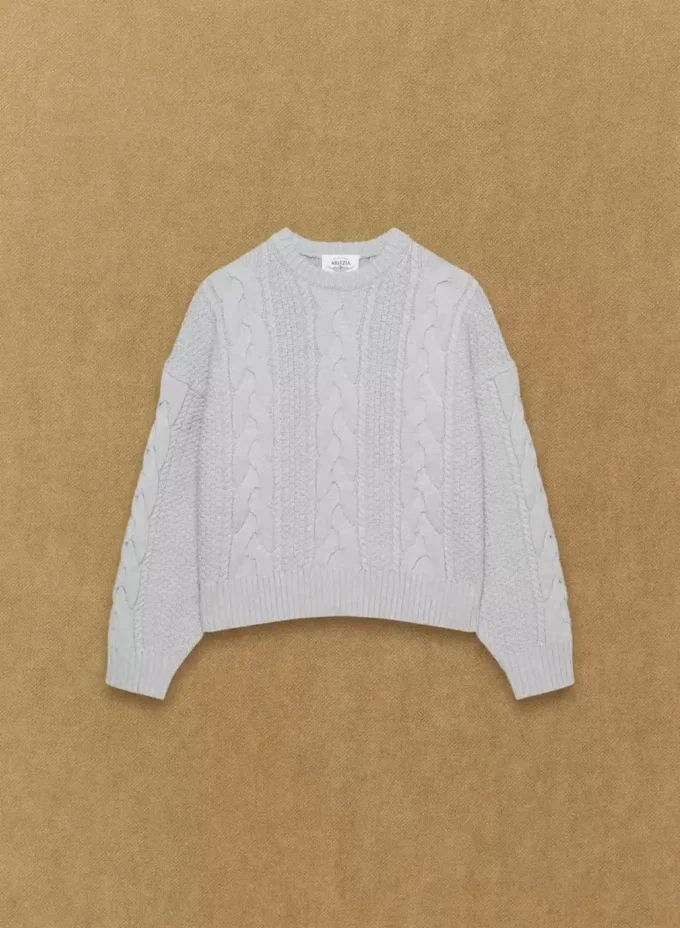 Jersey Heritage Knit Merino Wool Crew Hi-hip