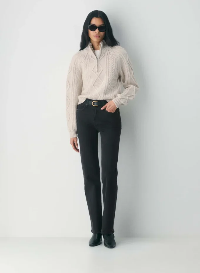 Jersey Heritage Merino Wool 1/4 Zip Hi-hip