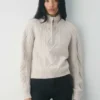 Jersey Heritage Merino Wool 1/4 Zip Hi-hip