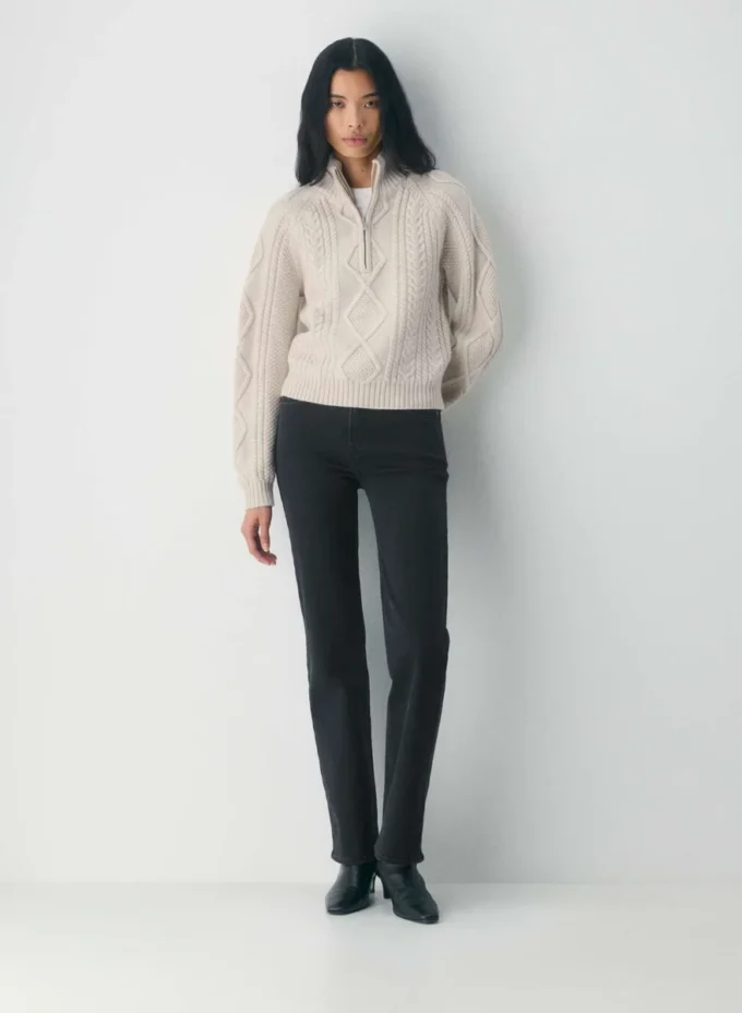 Jersey Heritage Merino Wool 1/4 Zip Hi-hip