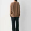 Jersey holgado de cuello redondo Feather Cashmere Jersey holgado de cuello redondo Feather Cashmere