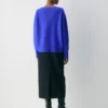 Jersey oversize con cuello en V de Plush Cashmere Jersey oversize con cuello en V de Plush Cashmere