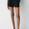 Mini pantalones cortos plisados Mini pantalones cortos plisados