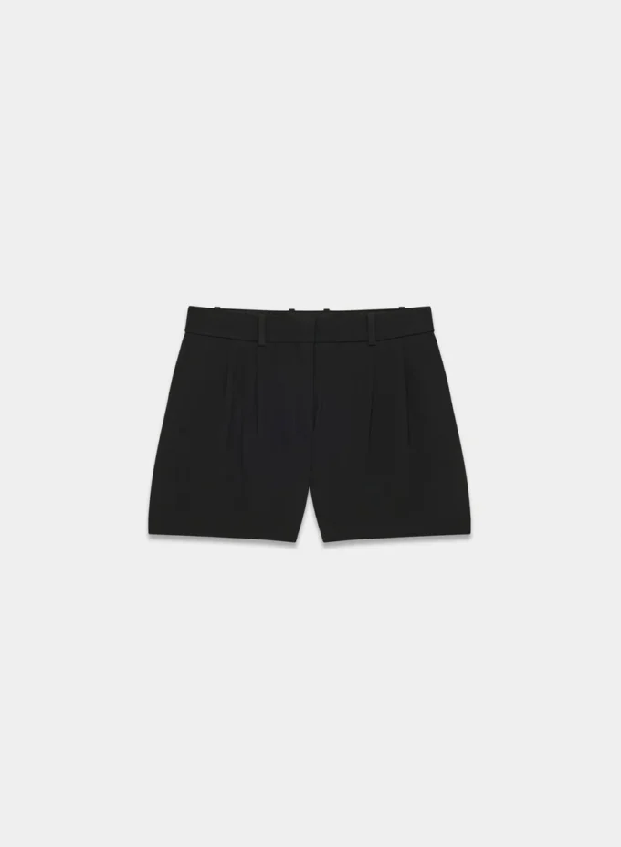 Mini pantalones cortos plisados Mini pantalones cortos plisados