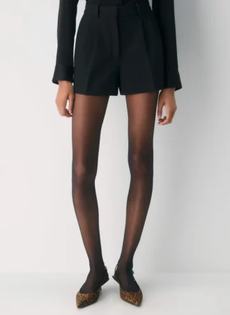 Mini pantalones cortos plisados – (Re)ssential