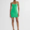 Mini vestido camisero con cuello cuadrado Original Contour