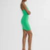 Mini vestido camisero con cuello cuadrado Original Contour