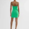 Mini vestido camisero con cuello cuadrado Original Contour