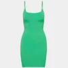 Mini vestido camisero con cuello cuadrado Original Contour
