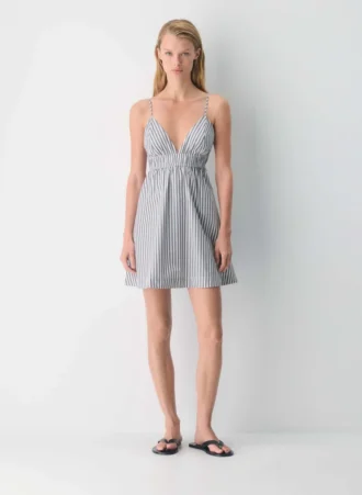 Mini vestido Poplin Encourage