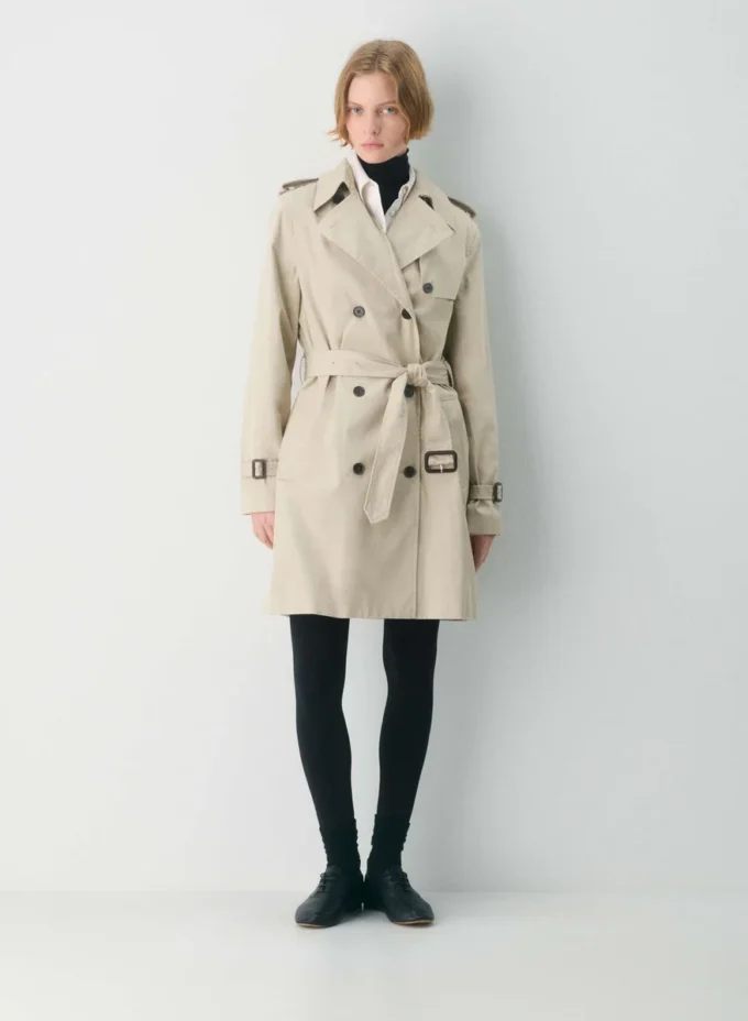New The Finch Mid Trench Coat – City Twill New The Finch Mid Trench Coat – City Twill