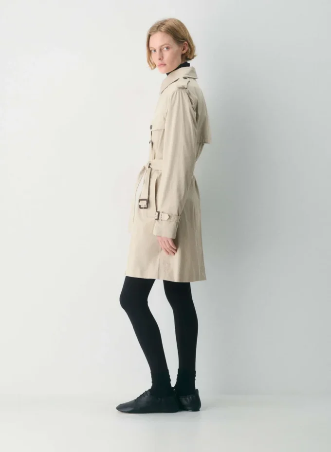 New The Finch Mid Trench Coat – City Twill New The Finch Mid Trench Coat – City Twill