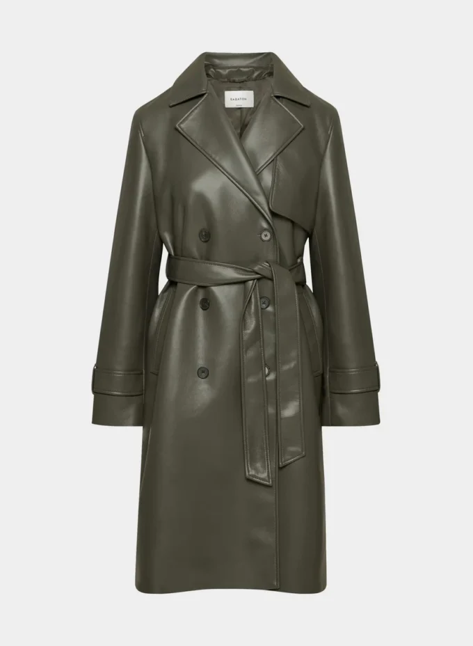 Nueva gabardina tabloide – Cuero Unreal Nueva gabardina tabloide – Cuero Unreal