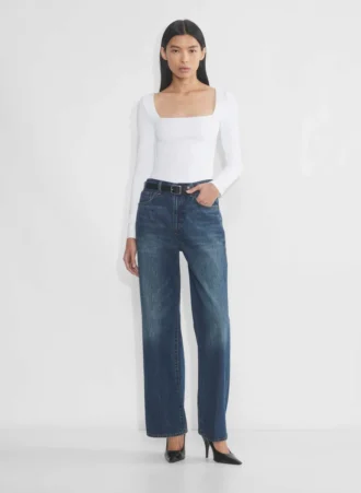 Original Contour Squareneck Hip Longsleeve
