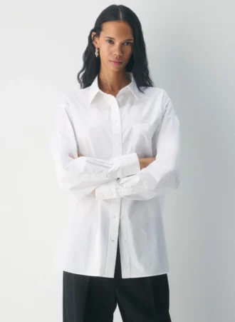Outro Camisa oversize de popelín