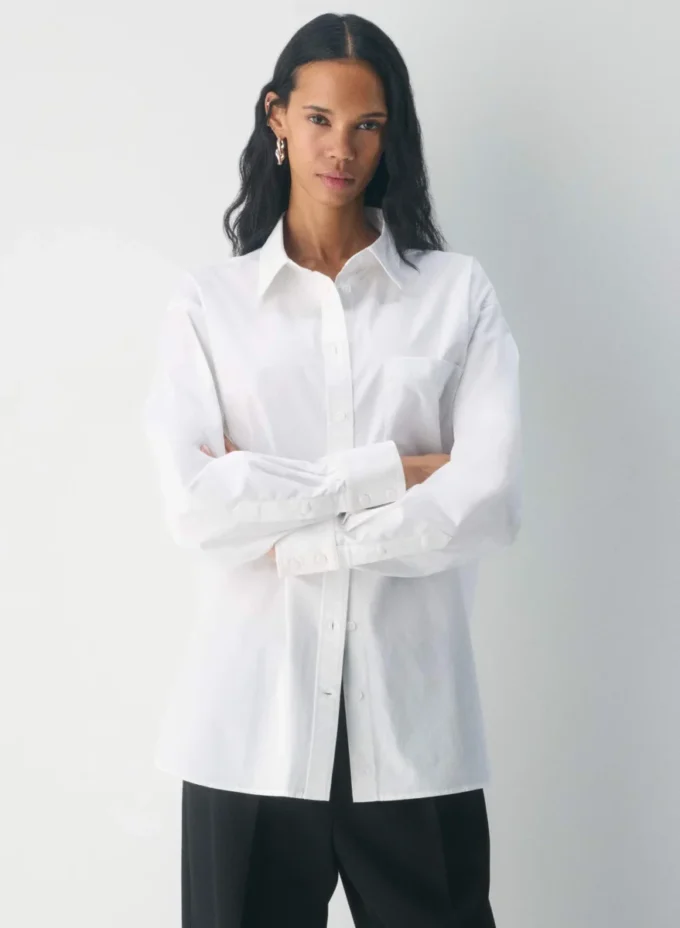 Outro Camisa oversize de popelín Outro Camisa oversize de popelín