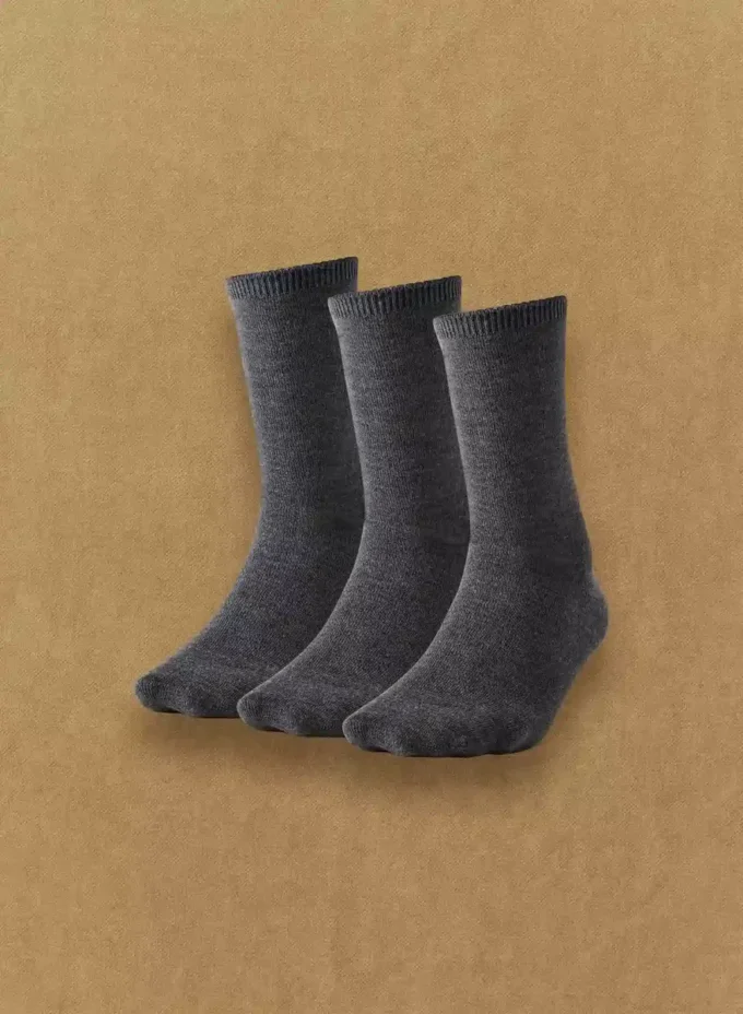 Pack de 3 pares de calcetines cortos para pantalones Pack de 3 pares de calcetines cortos para pantalones