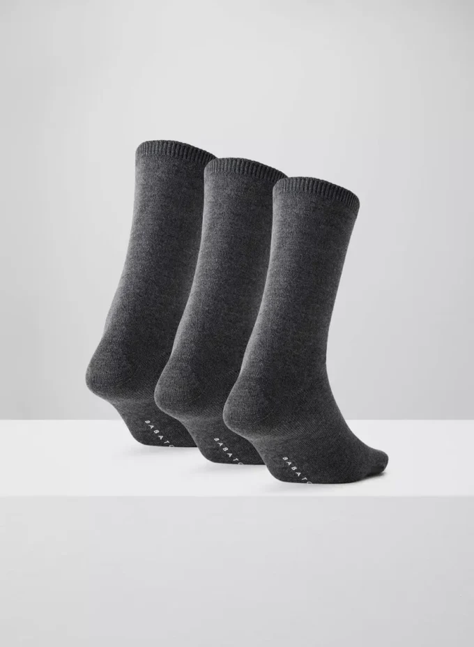 Pack de 3 pares de calcetines cortos para pantalones Pack de 3 pares de calcetines cortos para pantalones