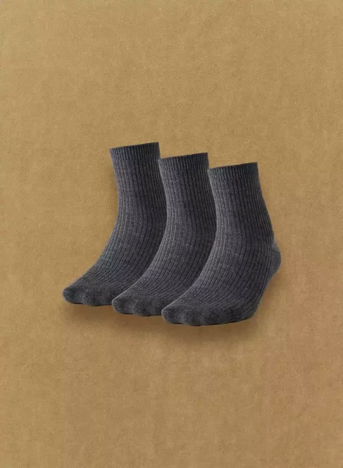 Pack de 3 pares de calcetines tobilleros