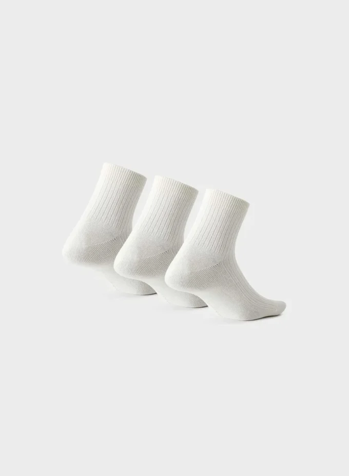 Pack de 3 pares de calcetines tobilleros Pack de 3 pares de calcetines tobilleros