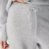 Pantalón ancho de talle alto Essential Cashmere