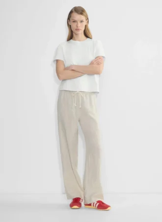 Pantalón Charleston de lino
