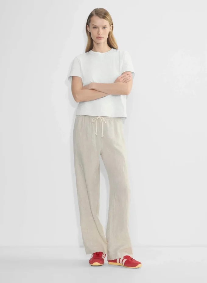 Pantalón Charleston de lino Pantalón Charleston de lino