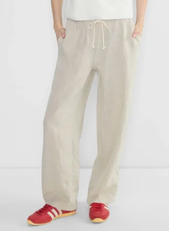 Pantalón Charleston de lino