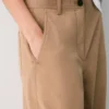 Pantalón chino relajado de talle alto y pierna recta Pantalón chino relajado de talle alto y pierna recta