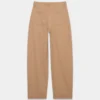 Pantalón chino relajado de talle alto y pierna recta Pantalón chino relajado de talle alto y pierna recta