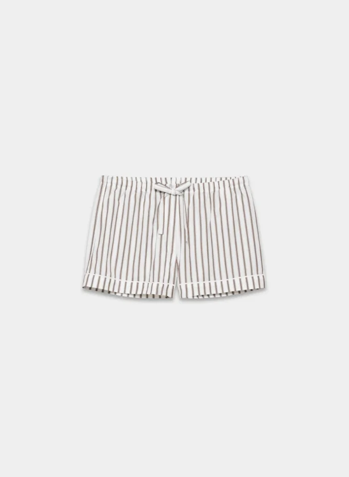 Pantalón corto de pijama Laze Poplin