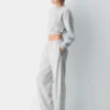 Pantalón de chándal con cremallera Mega Barrel de felpa Cozy Sweatfleece Pantalón de chándal con cremallera Mega Barrel de felpa Cozy Sweatfleece