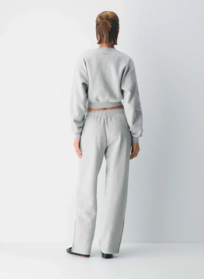 Pantalón de chándal con cremallera Mega Barrel de felpa Cozy Sweatfleece Pantalón de chándal con cremallera Mega Barrel de felpa Cozy Sweatfleece