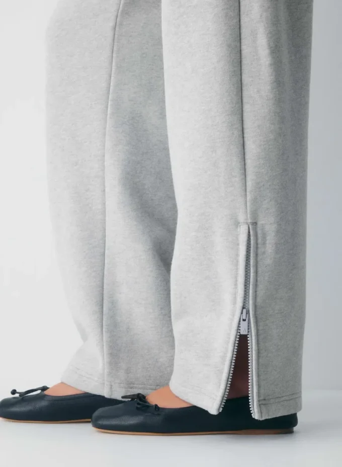 Pantalón de chándal con cremallera Mega Barrel de felpa Cozy Sweatfleece Pantalón de chándal con cremallera Mega Barrel de felpa Cozy Sweatfleece