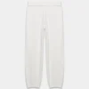 Pantalón de chándal mega holgado con doblez en el bajo Pantalón de chándal mega holgado con doblez en el bajo