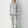 Pantalón de pijama de seda Nightside Pantalón de pijama de seda Nightside
