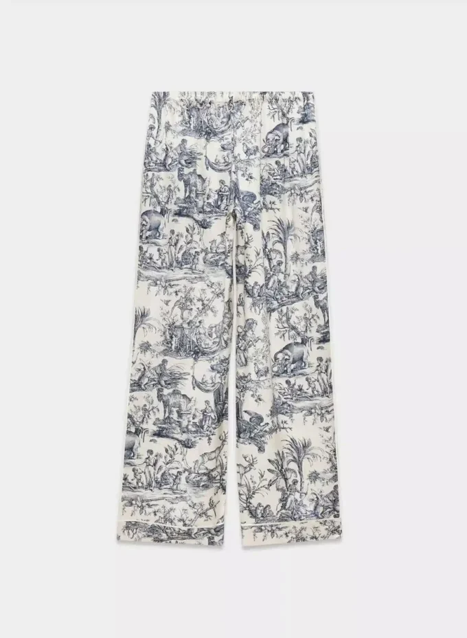 Pantalón de pijama de seda Nightside Pantalón de pijama de seda Nightside